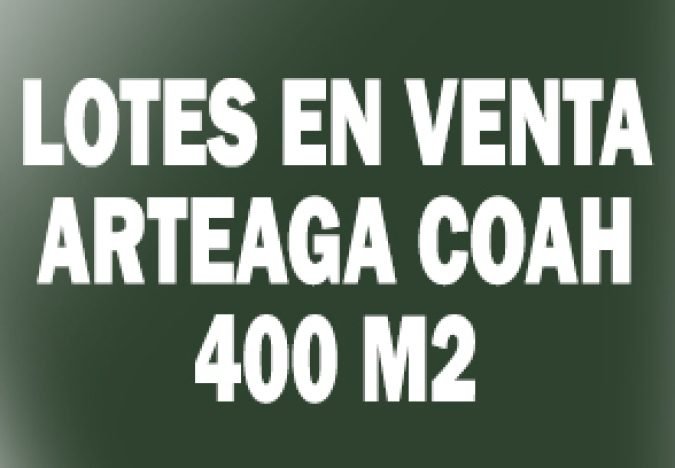 LOTES EN VENTA DE 400M2 TU FUTURO ESTA AQUI